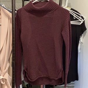 Thick knitted sweater